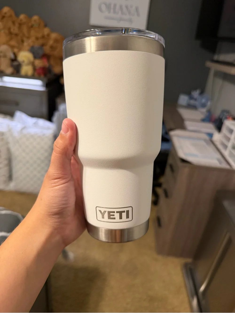 YETI Rambler Tumbler in White NWOT